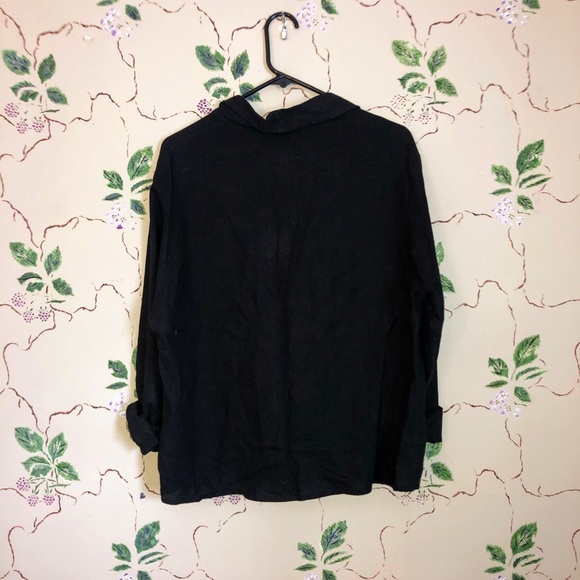 ❌GONE❌Urban Outfitters Urban Renewal Black Shirt - Picture 2 of 3